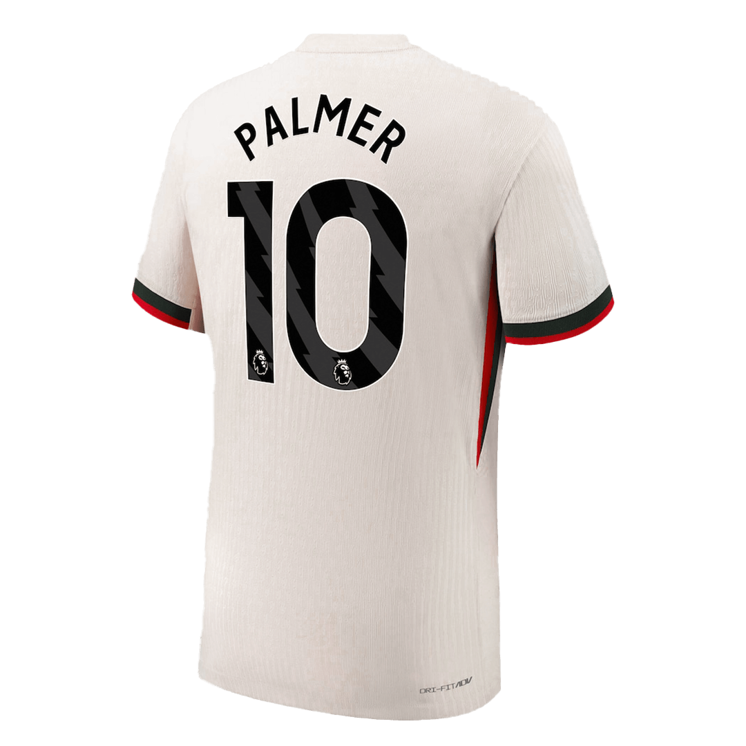 PALMER #10 Chelsea Mens Away Soccer Jersey 2025/26 White - Player Version