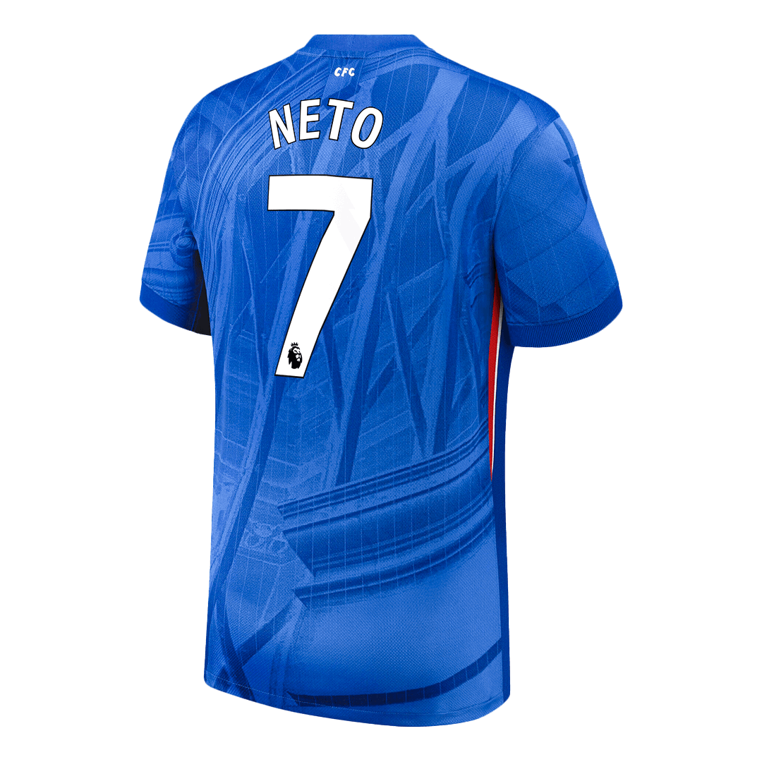 NETO #7 Chelsea Mens Home Soccer Jersey 2025/26 Blue [PREMIUM]