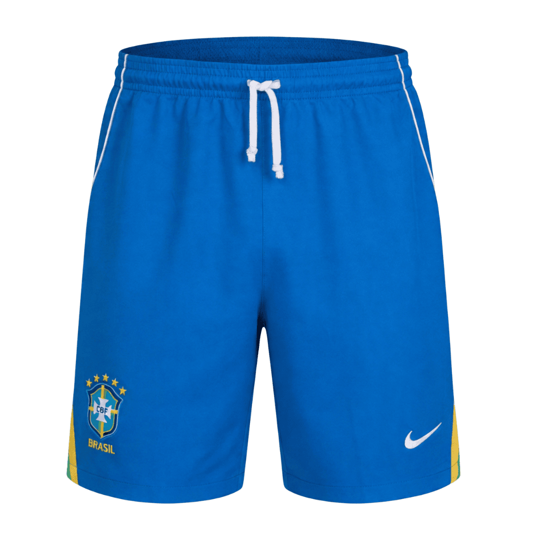 Brazil Mens Home Soccer Shorts World Cup 2026 Blue