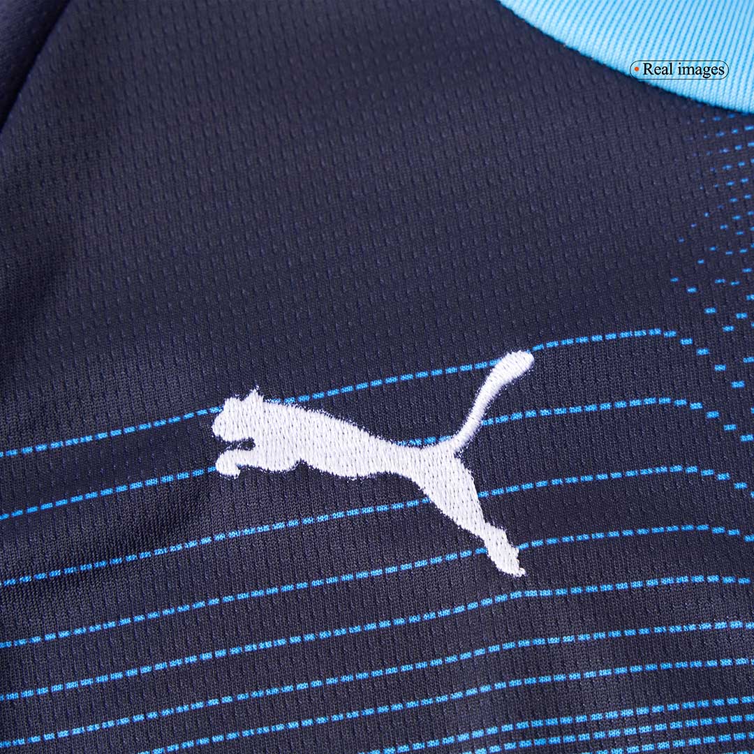 Marseille Kids Away Soccer Kit 2025/26 Navy
