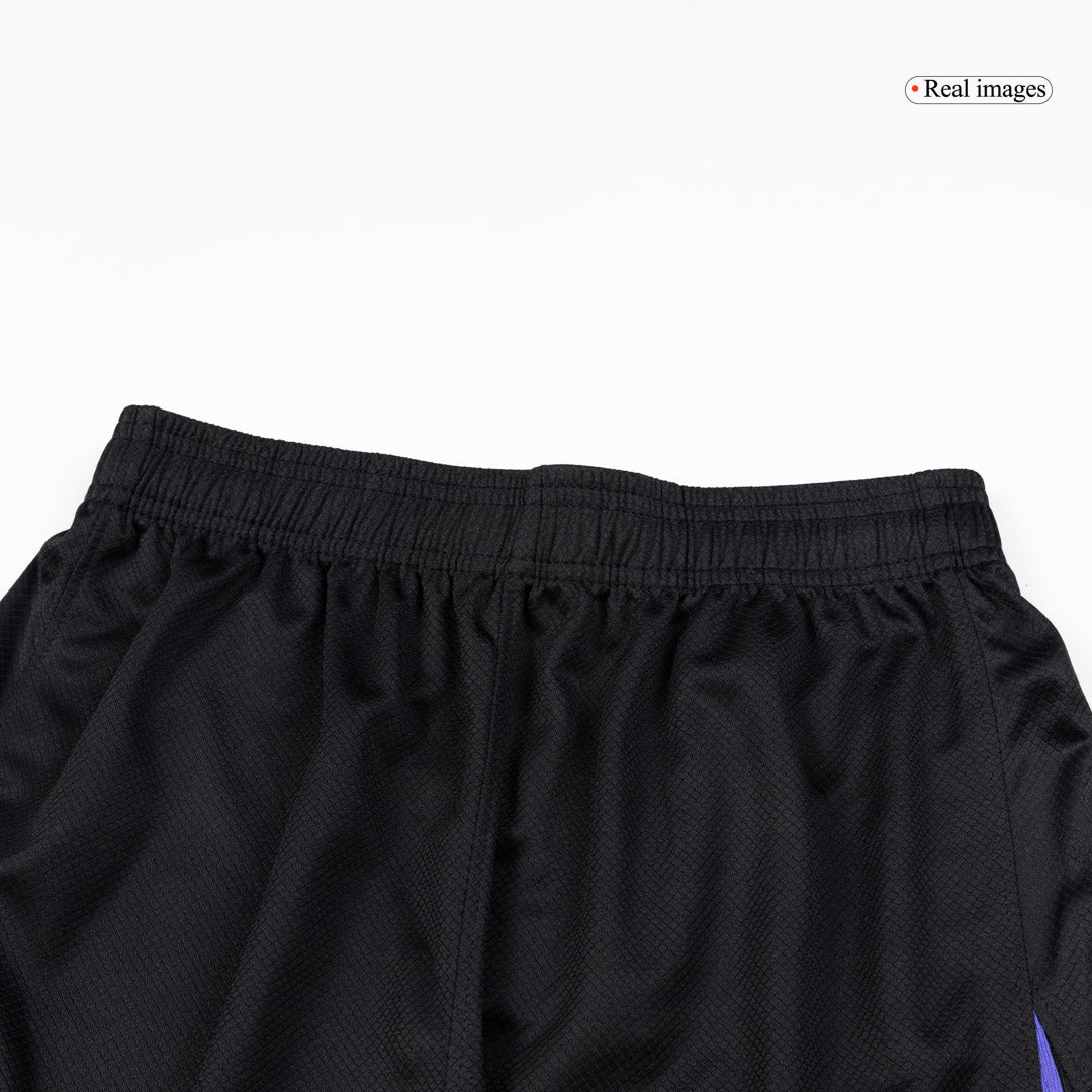 Barcelona Mens Away Soccer Shorts 2025/26 Black