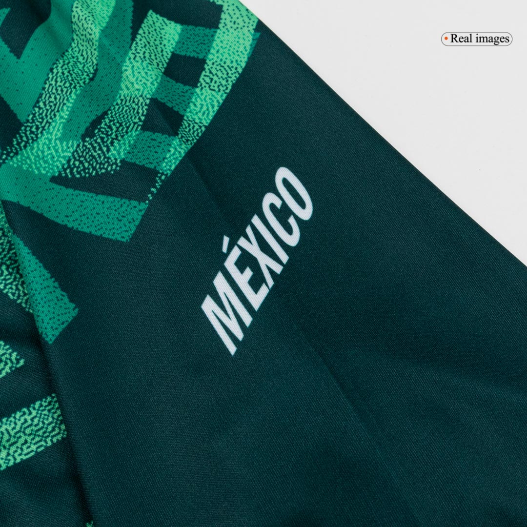 Mexico Mens Pre-Match Soccer Jersey World Cup 2026 Green
