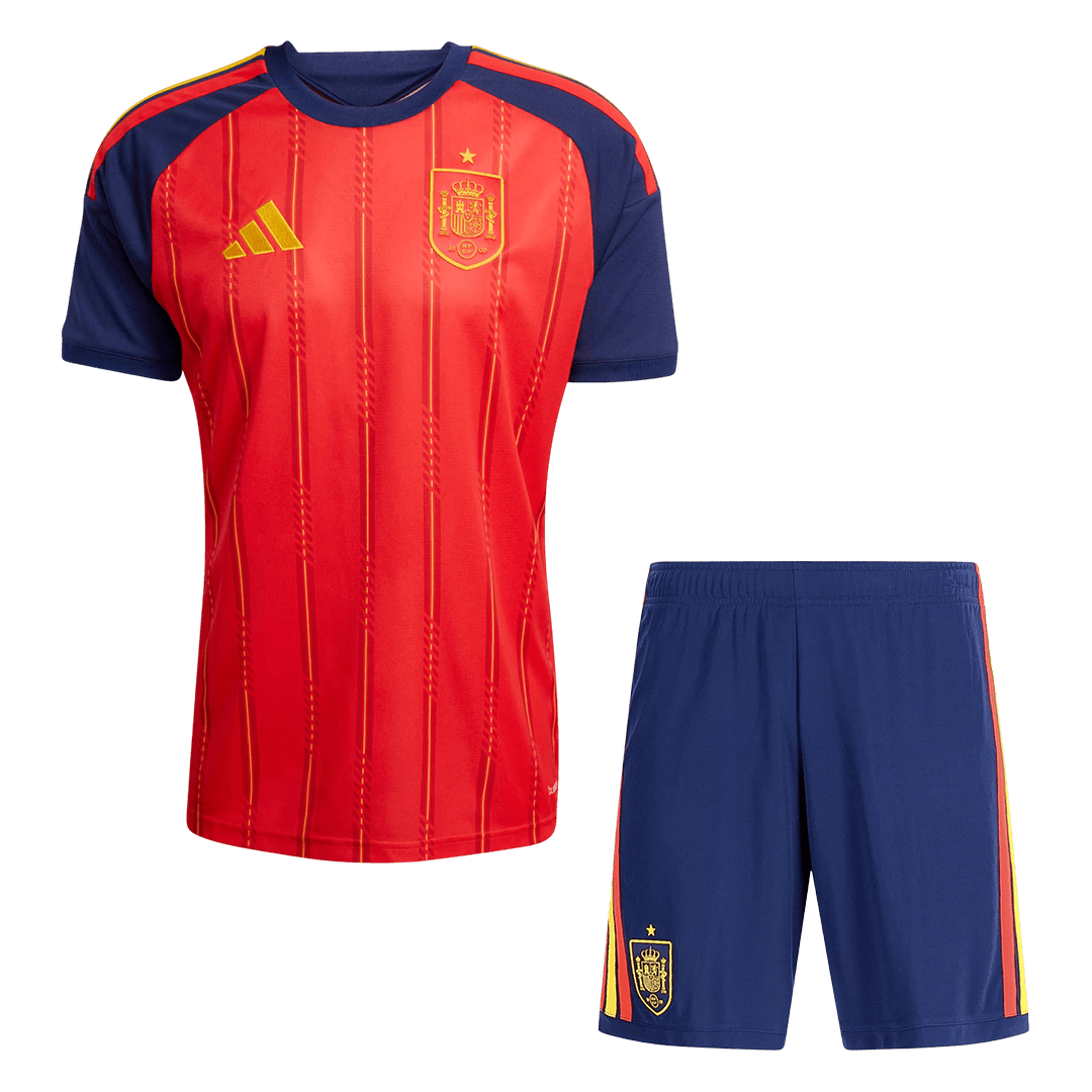 Spain Mens Home Soccer Kit World Cup 2026 Red [PREMIUM]