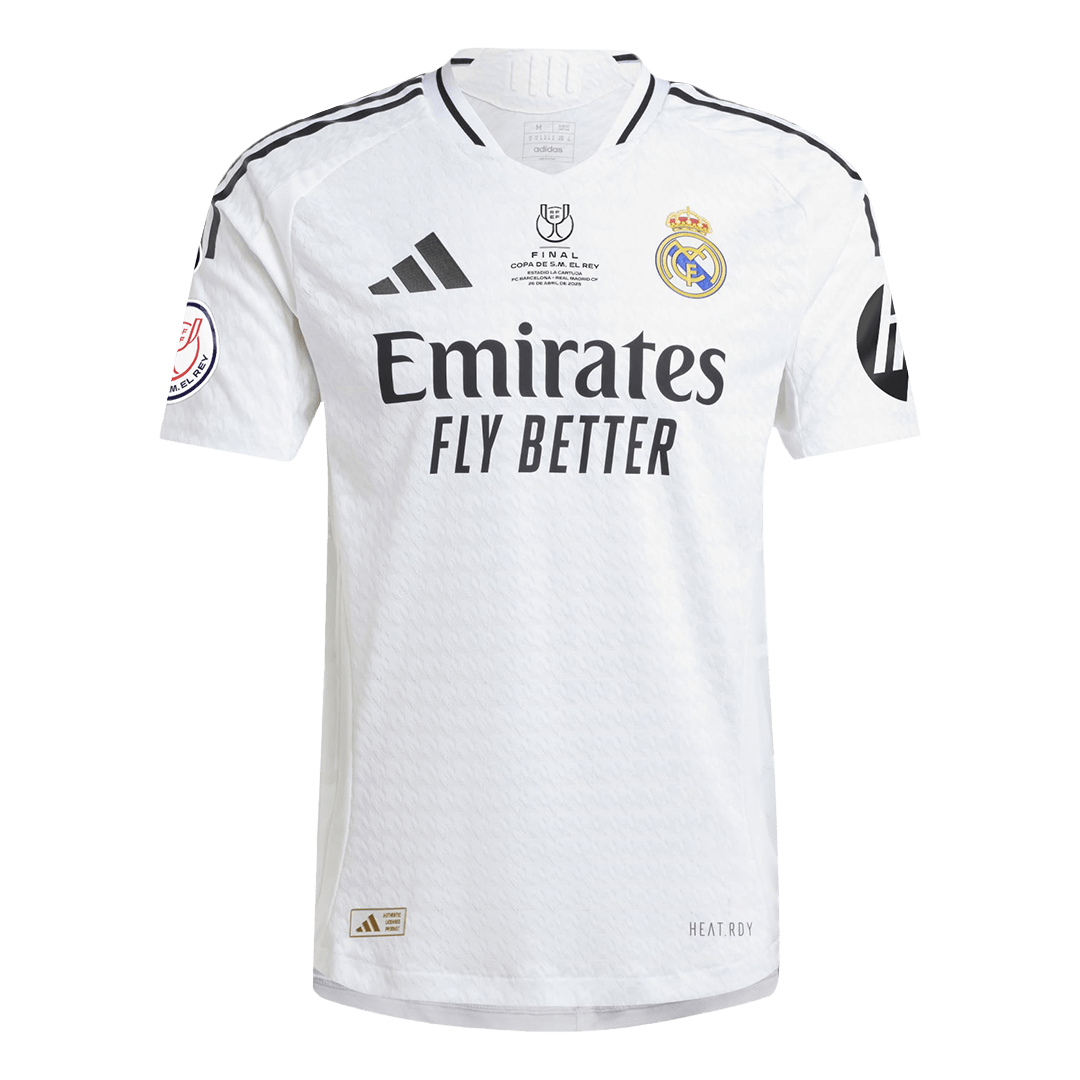 Real Madrid Mens Home Soccer Jersey 2024/25 White - Player Version