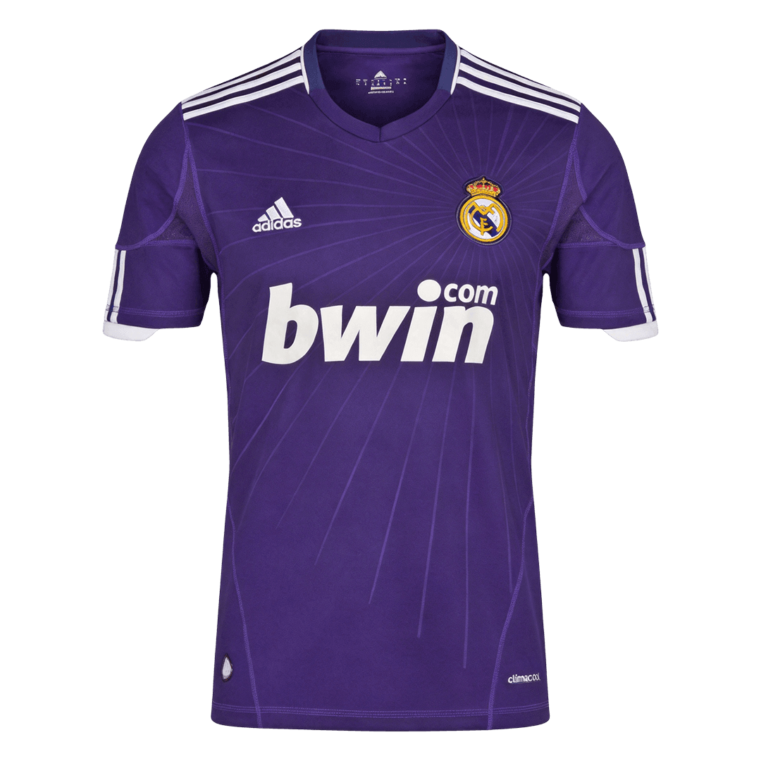 Retro Real Madrid Mens Third Soccer Jersey 2010/11 Purple