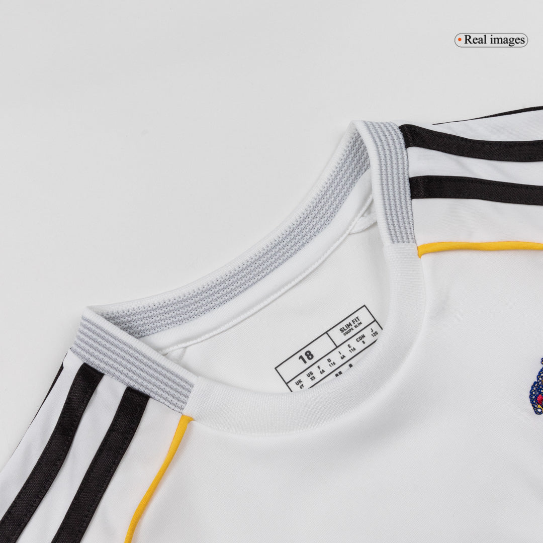 Real Madrid Kids Home Soccer Full Set 2025/26 White [PREMIUM]