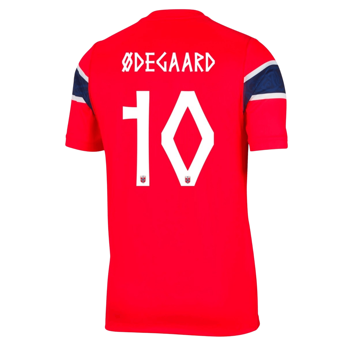 Ødegaard #10 Norway Mens Home Soccer Jersey World Cup 2026 Red