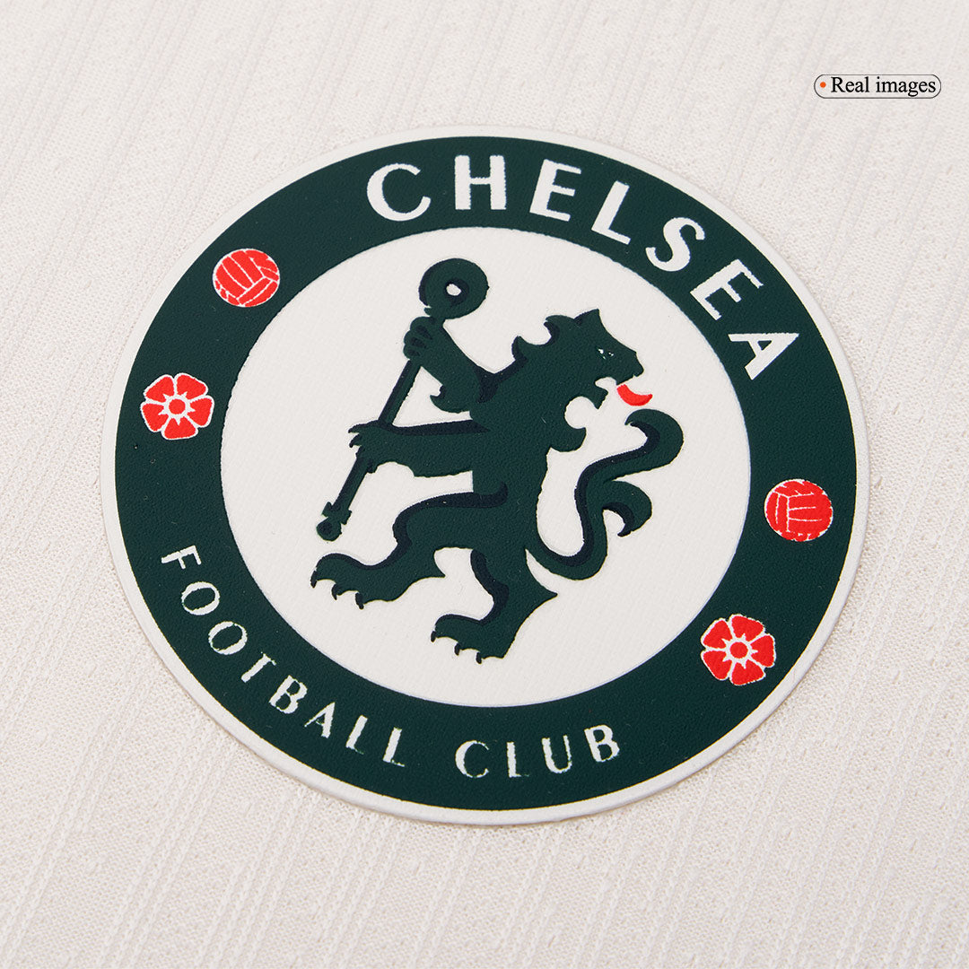 GARNACHO #49 Chelsea Mens Away Soccer Jersey 2025/26 White - Player Version