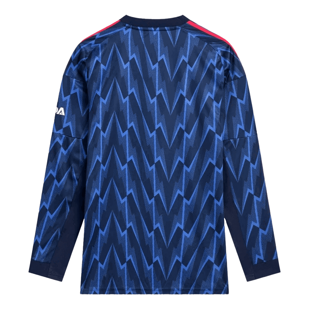 Arsenal Mens Away Long Sleeve Soccer Jersey 2025/26 Navy