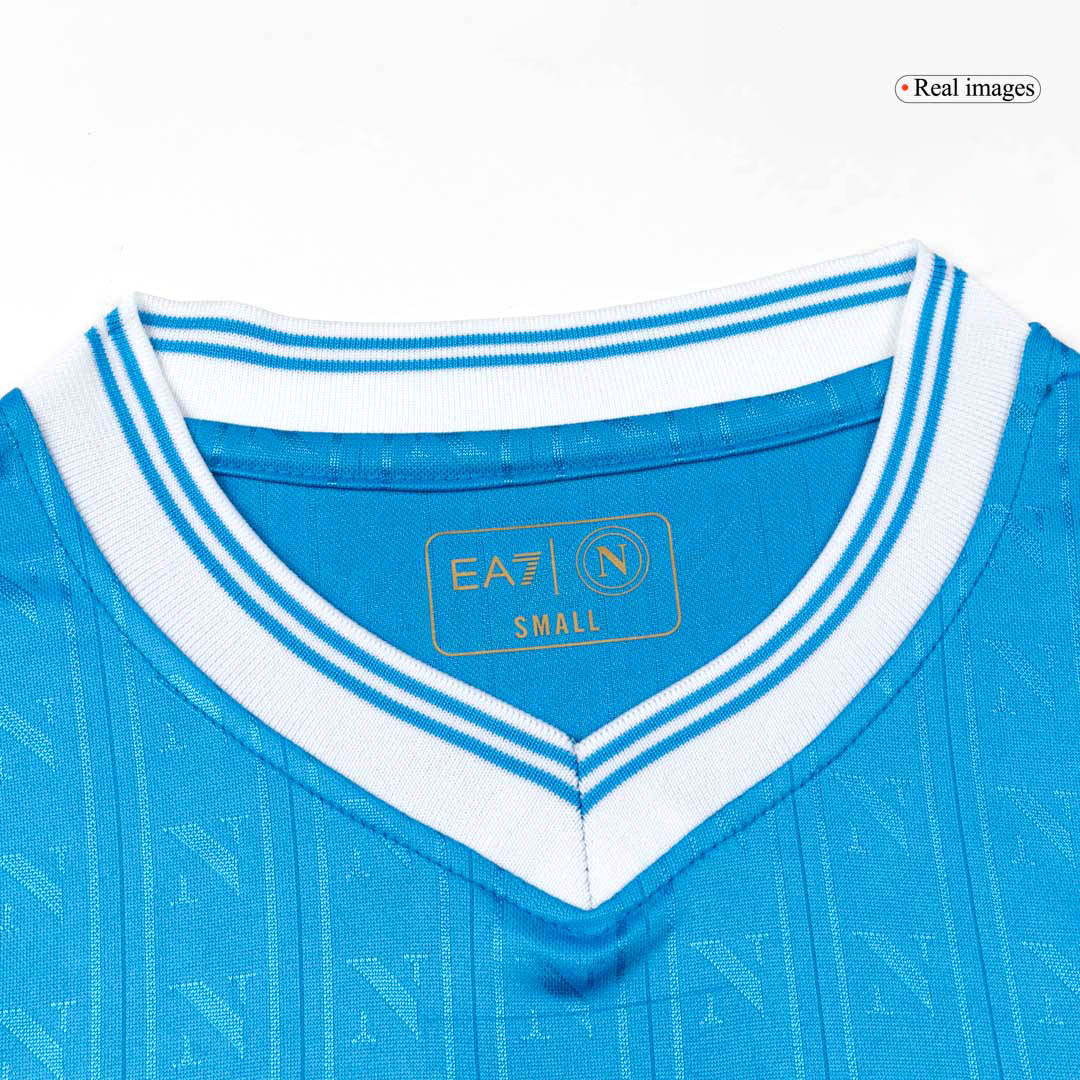 Napoli Mens Home Soccer Jersey 2025/26 Blue - Player Version