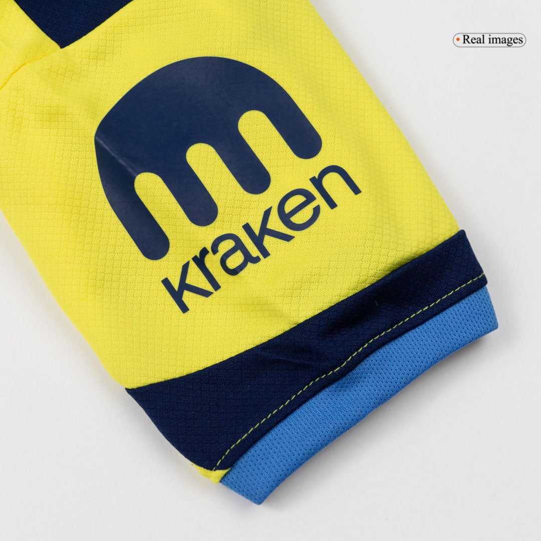 Tottenham Hotspur Kids Third Away Soccer Kit 2025/26 Yellow