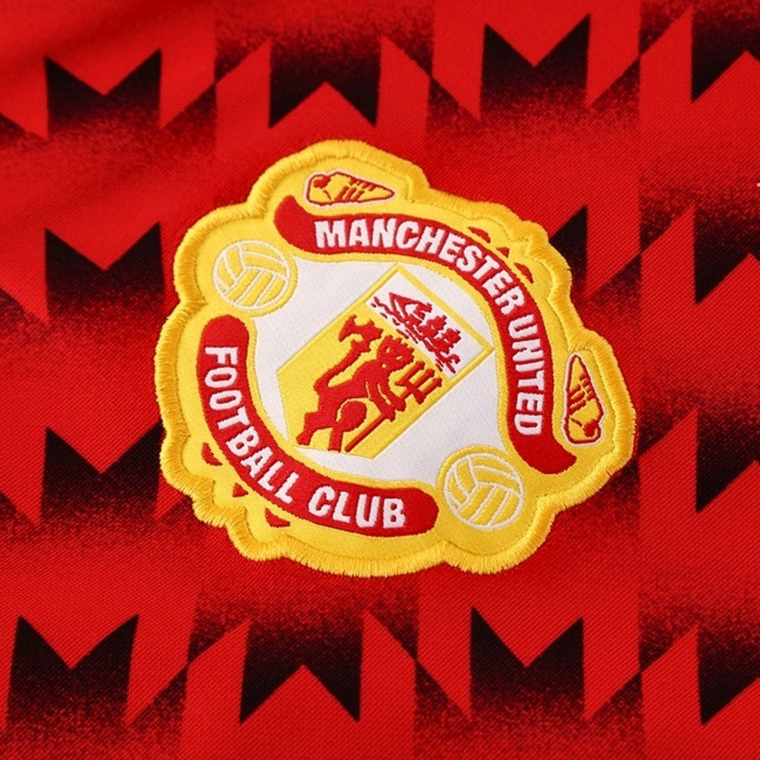 Manchester United Mens Training Jacket 2025/26 Red&Black
