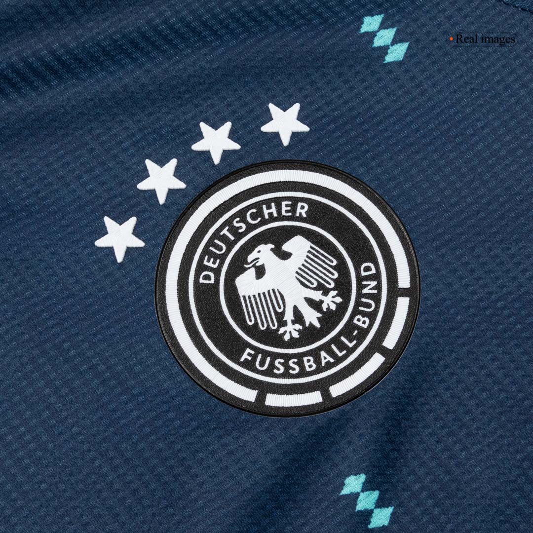 WIRTZ #17 Germany Mens Away Soccer Jersey World Cup 2026 Navy - Player Version
