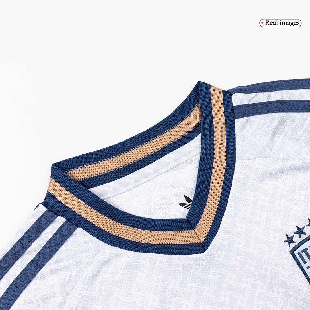 Italy Kids Away Soccer Kit World Cup 2026 White