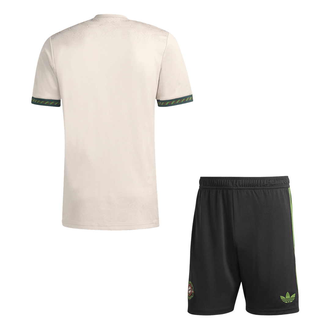 Bayern Munich Mens Soccer Kit 2025/26 Beige