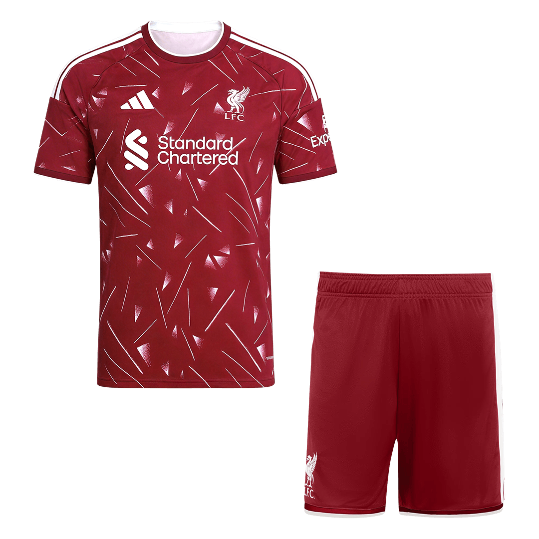 Liverpool Mens Home Soccer Kit 2026/27 Red