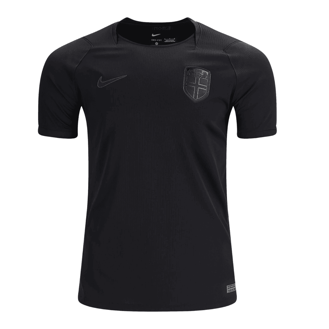 Norway Mens Away Soccer Jersey World Cup 2026 Black