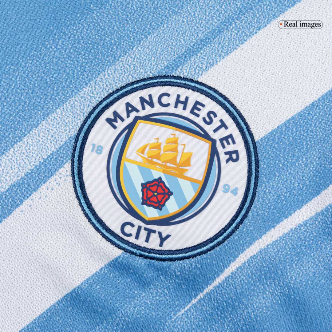 Manchester City Mens Home Soccer Jersey 2025/26 Blue [PREMIUM]