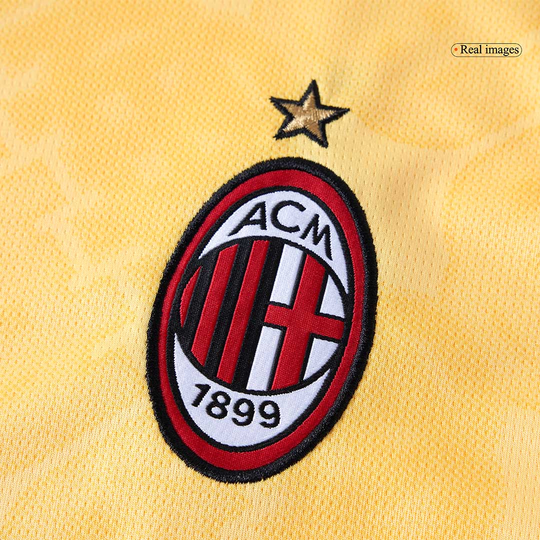 FOFANA #19 AC Milan Mens Third Away Soccer Jersey 2025/26 Yellow