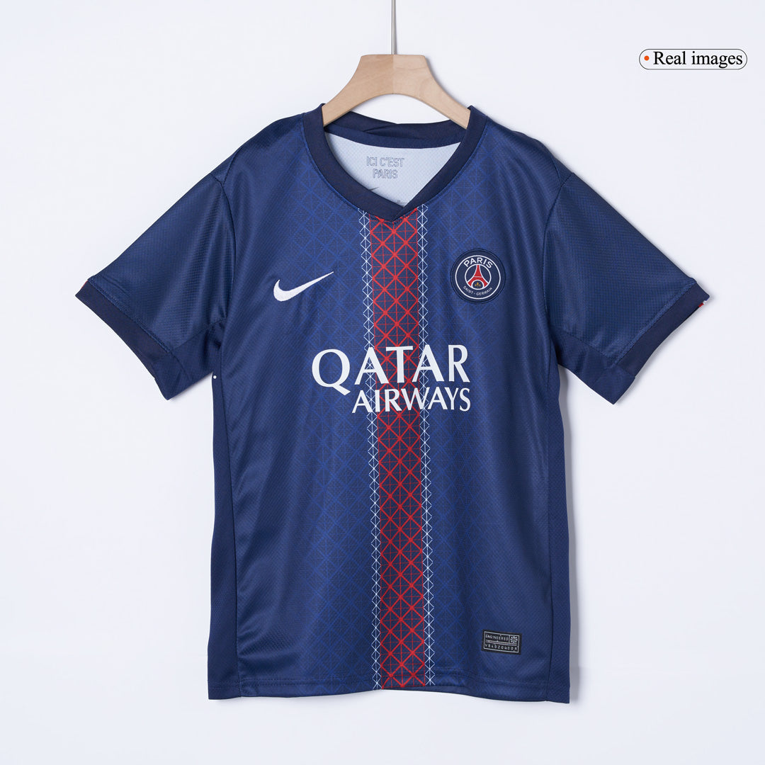 PSG Kids Home Soccer Full Set 2025/26 Navy