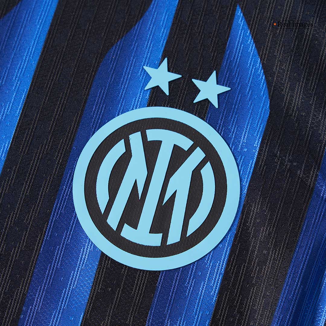PAVARD #28 Inter Milan Mens Home Soccer Jersey 2025/26 Blue&Black - Player Version