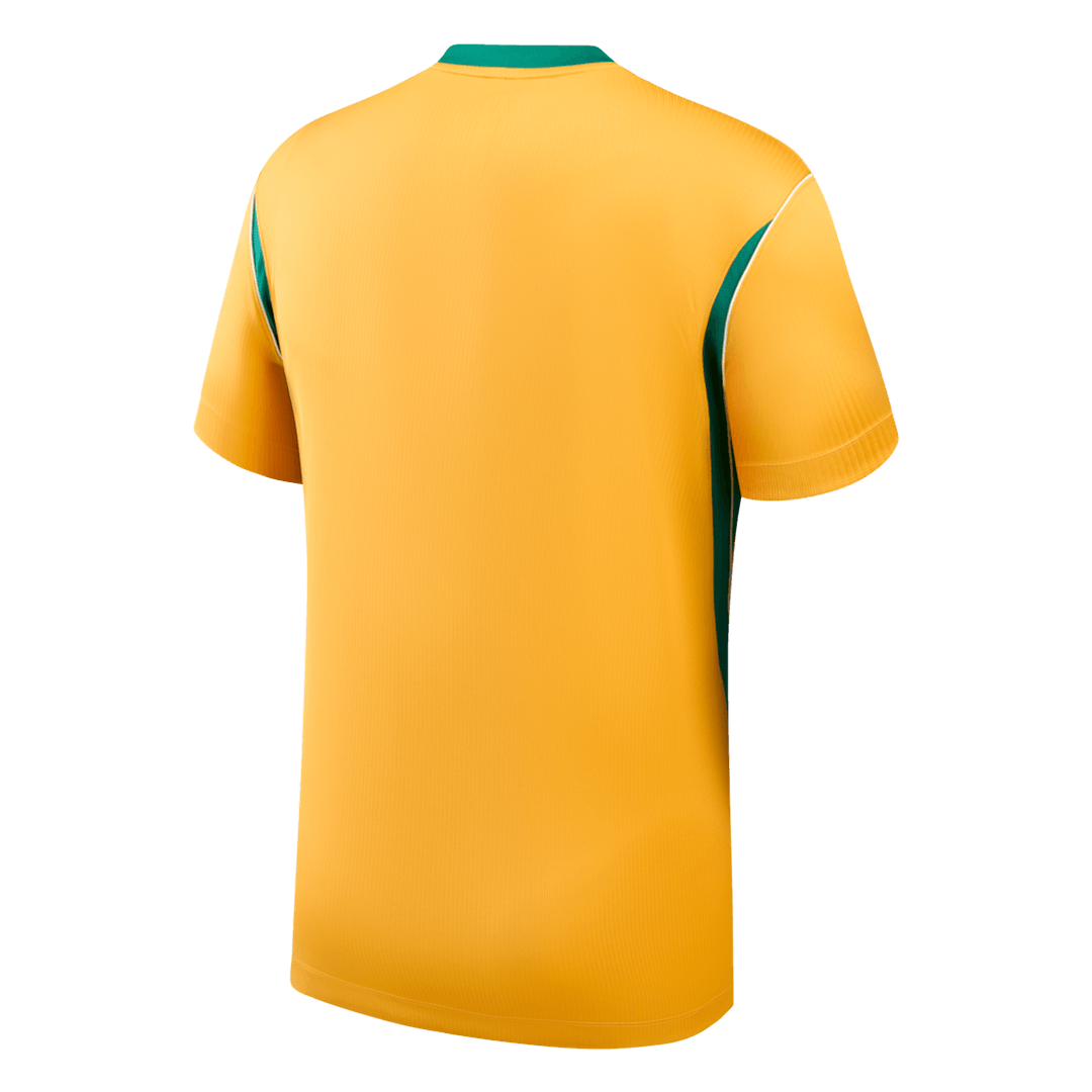 Australia Mens Home Soccer Jersey World Cup 2026 Yellow