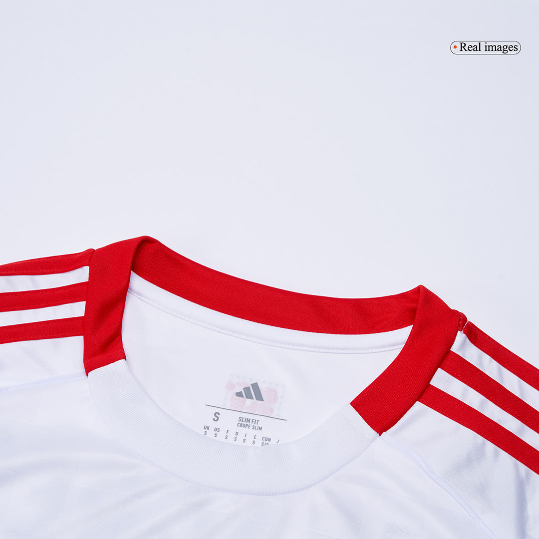 Benfica Mens Third Away Soccer Jersey 2025/26 White