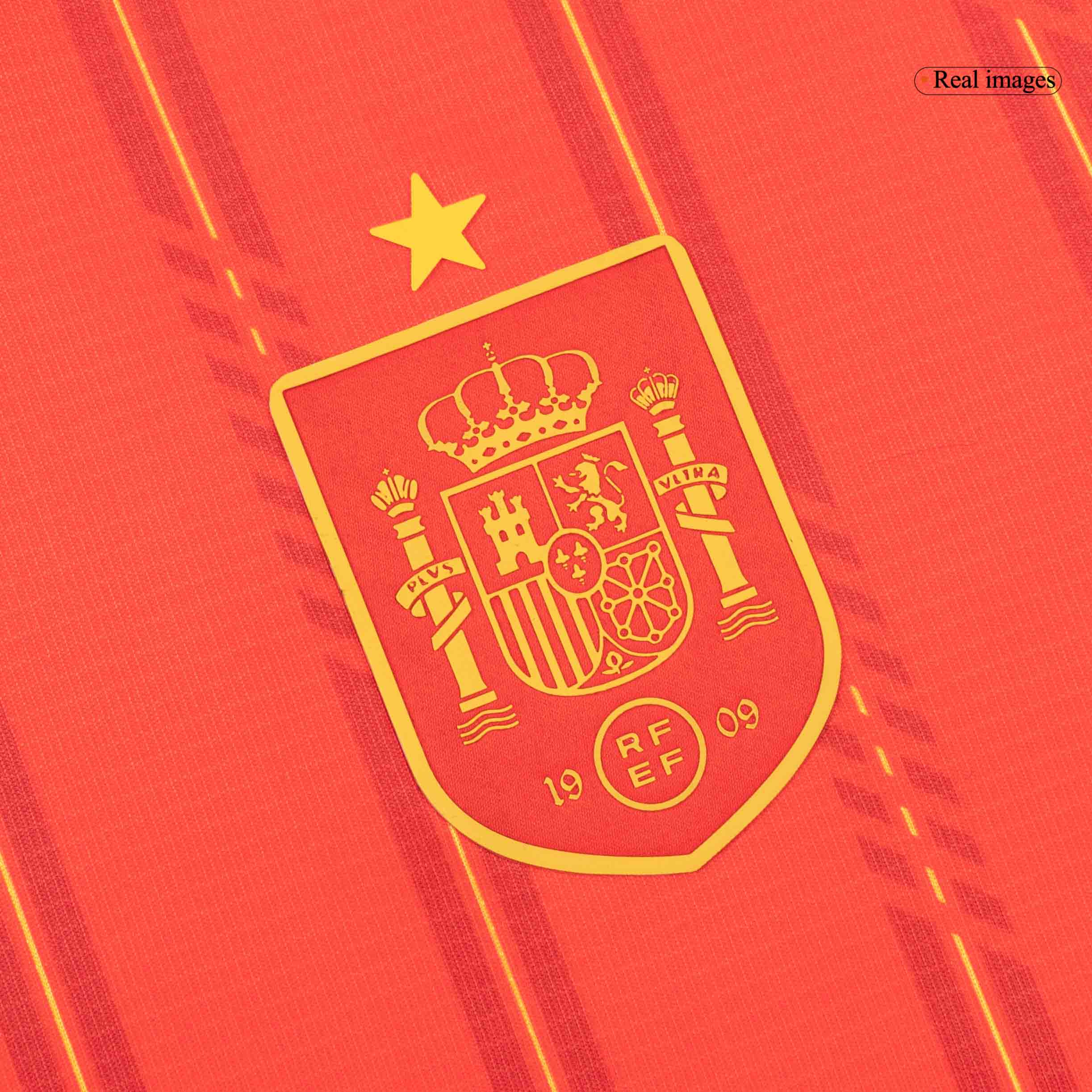 Spain Womens Home Soccer Jersey World Cup 2026 Red