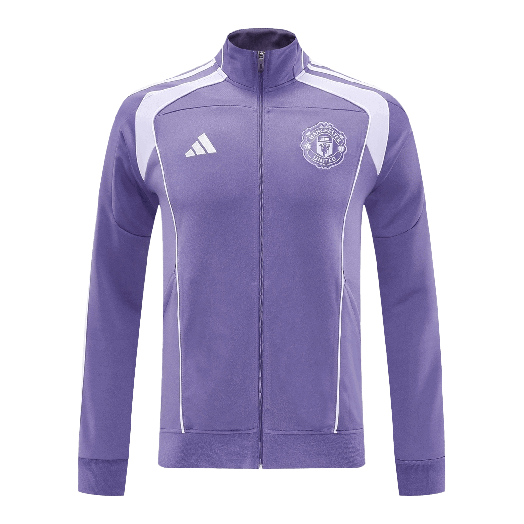 Manchester United Mens Training Jacket 2025/26 Purple