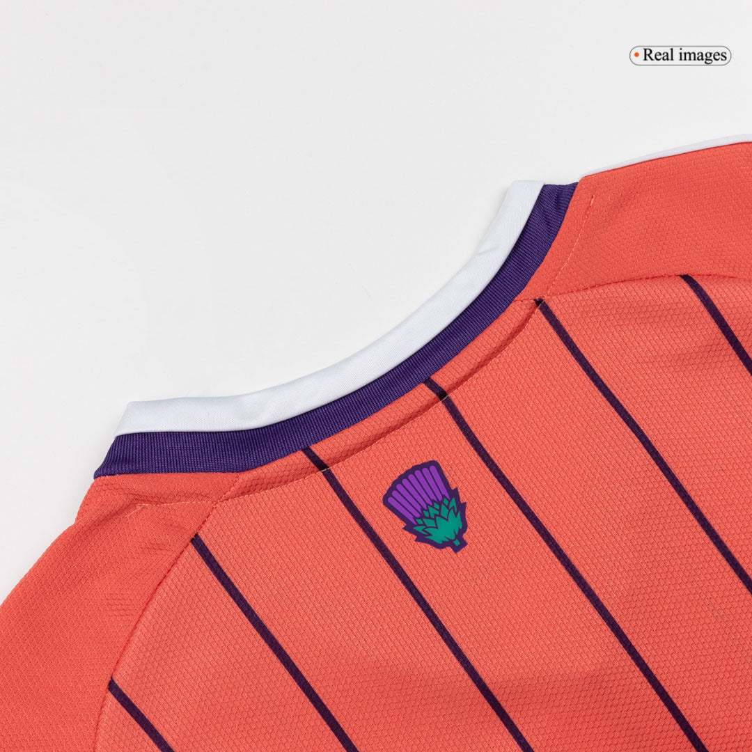 Scotland Mens Away Soccer Jersey World Cup 2026 Pink
