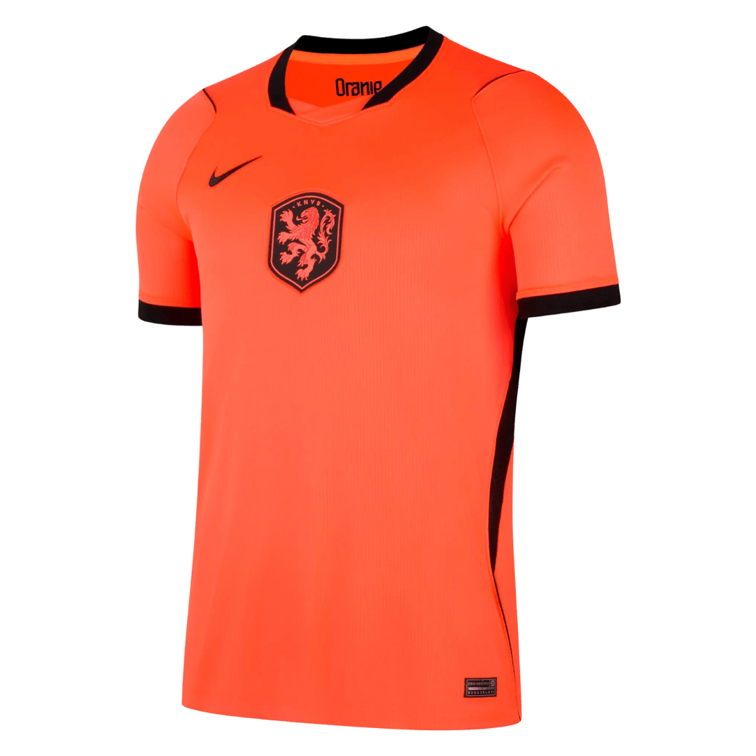 Netherlands Mens Home Soccer Jersey World Cup 2026 Orange