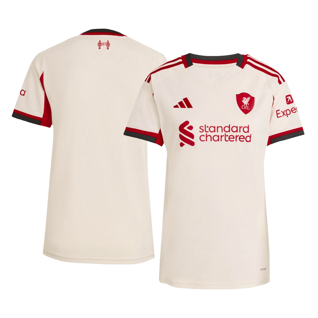 Liverpool Womens Away Soccer Jersey 2025/26 White