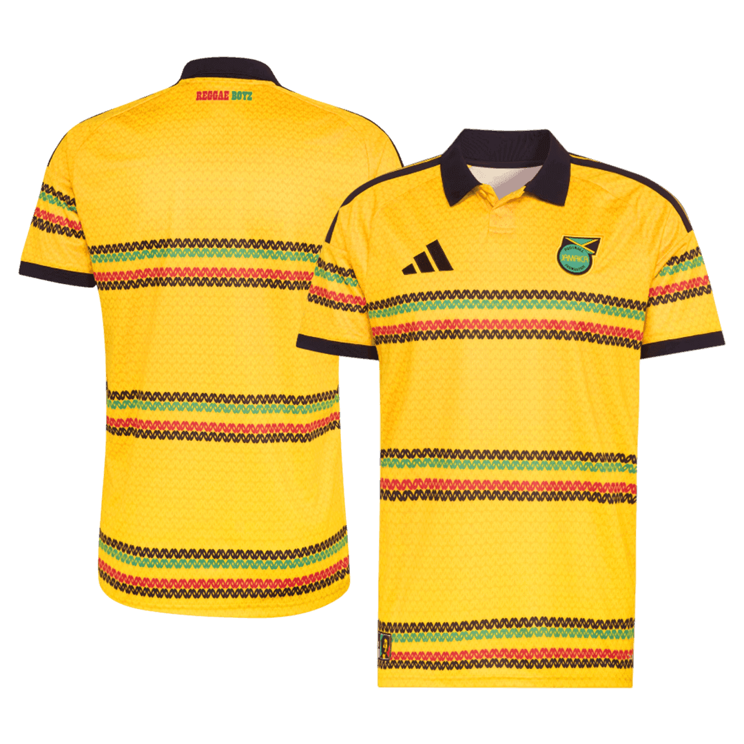 Jamaica Mens Home Soccer Jersey World Cup 2026 Yellow