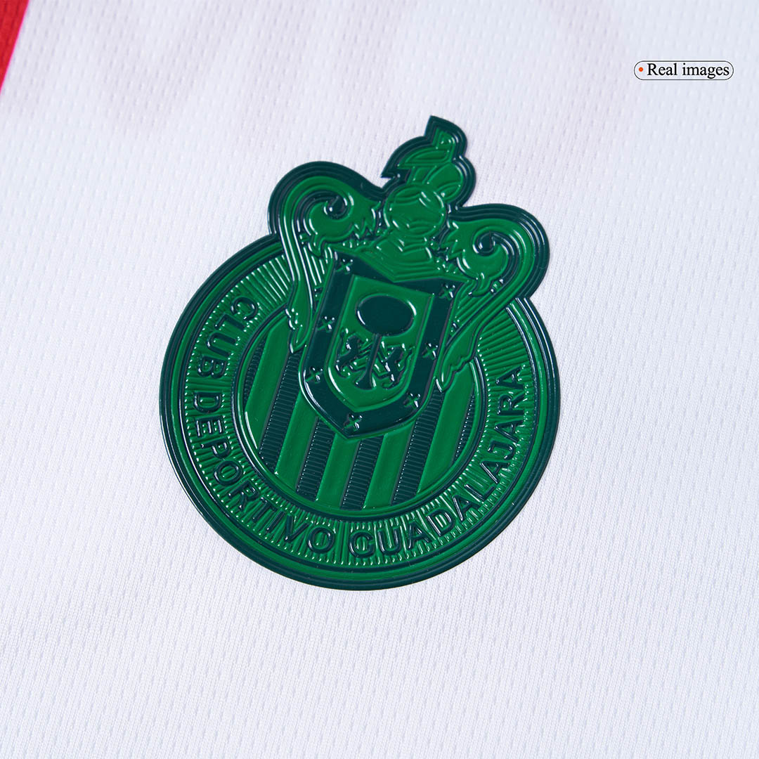 Chivas Mens Away Soccer Jersey 2025/26 White