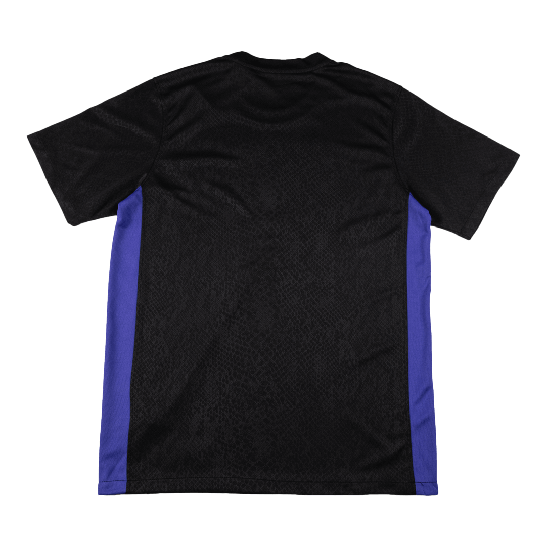 Barcelona Mens Pre-Match Soccer Jersey 2025/26 Black