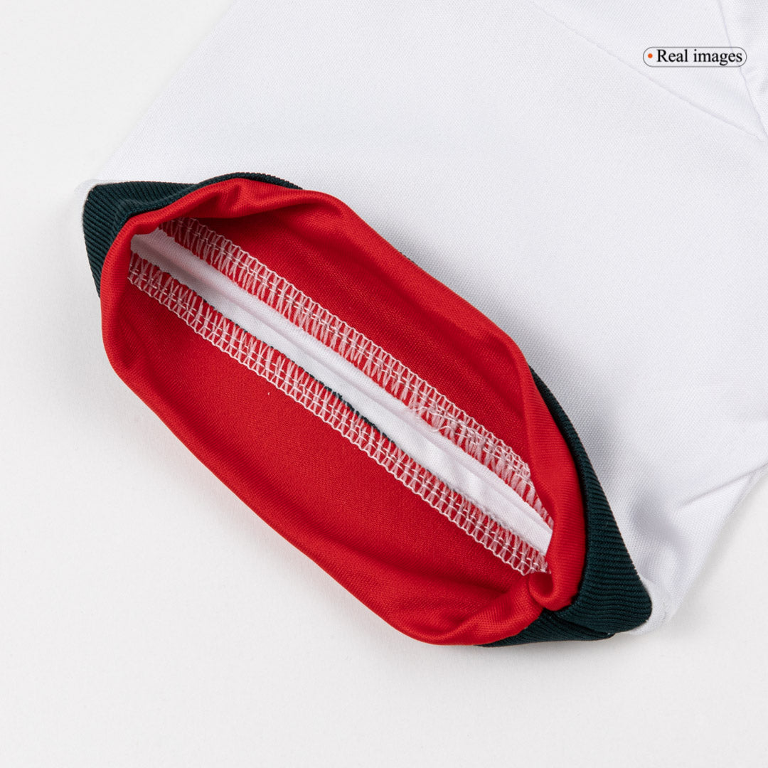 Mexico Kids Away Soccer Kit World Cup 2026 White