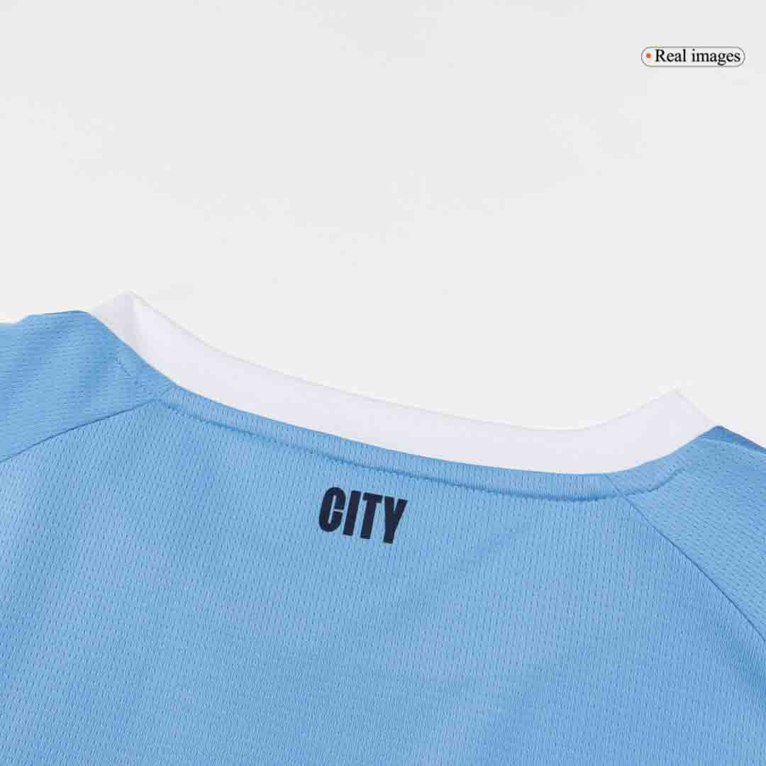 RODRIGO #16 Manchester City Mens Home Soccer Jersey World Cup 2025/26 Blue [PREMIUM]