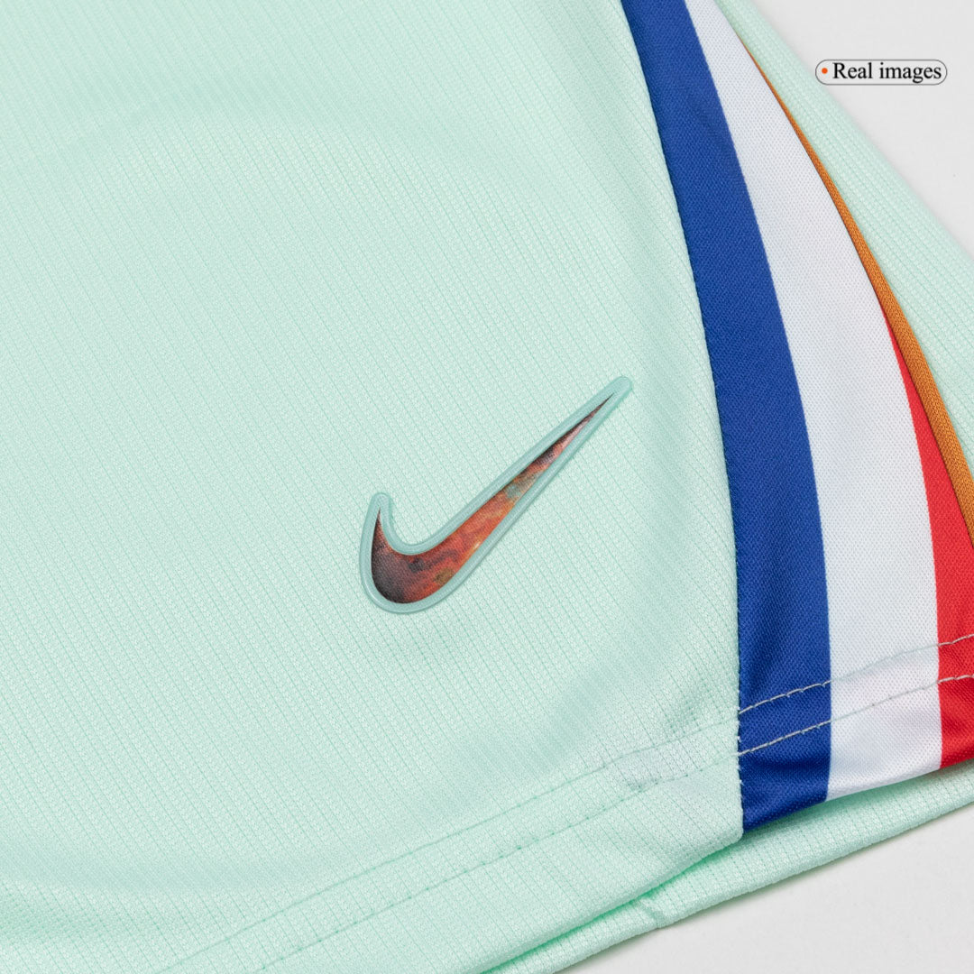 France Kids Away Soccer Kit World Cup 2026 Mint Green