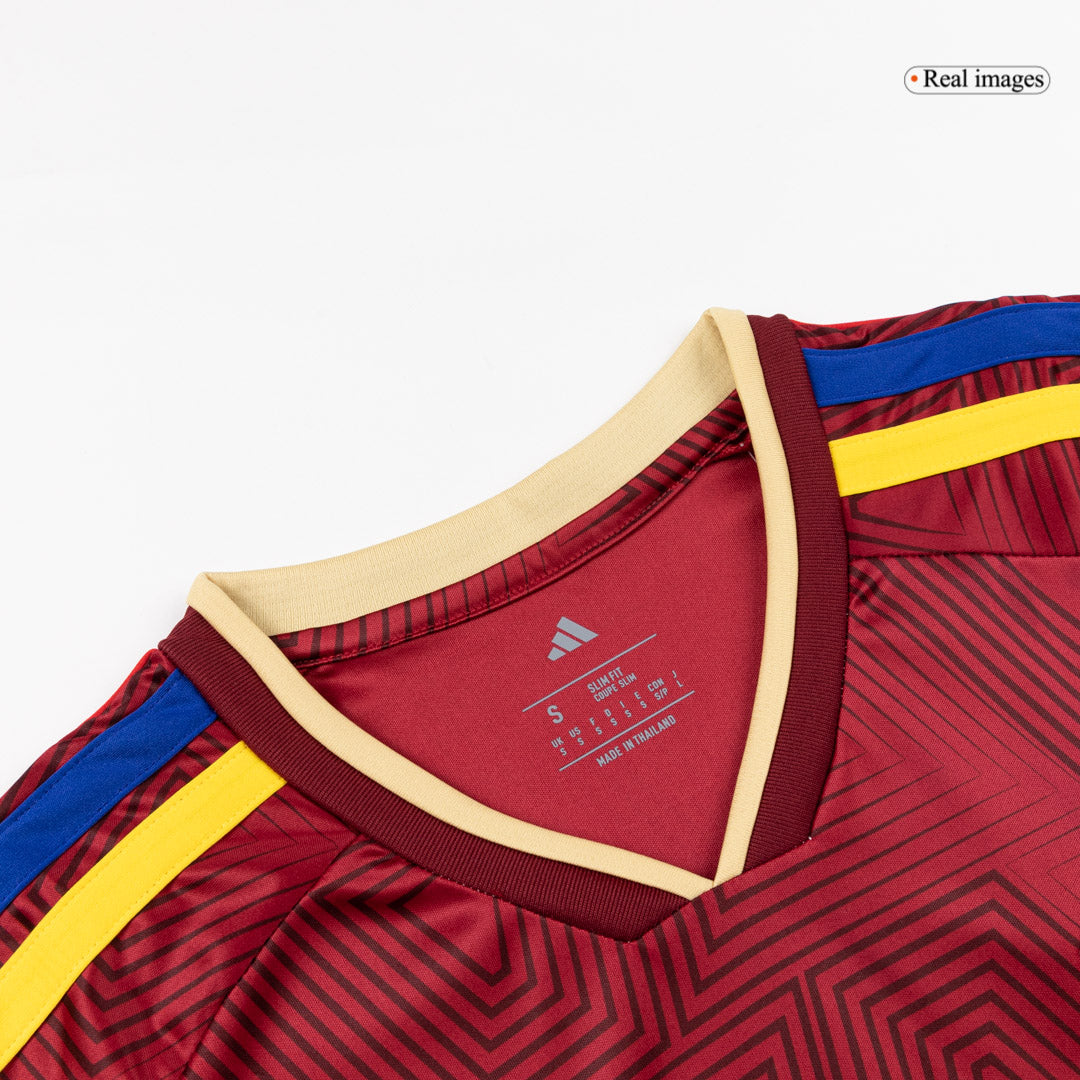 Venezuela Mens Home Soccer Jersey World Cup 2026 Red