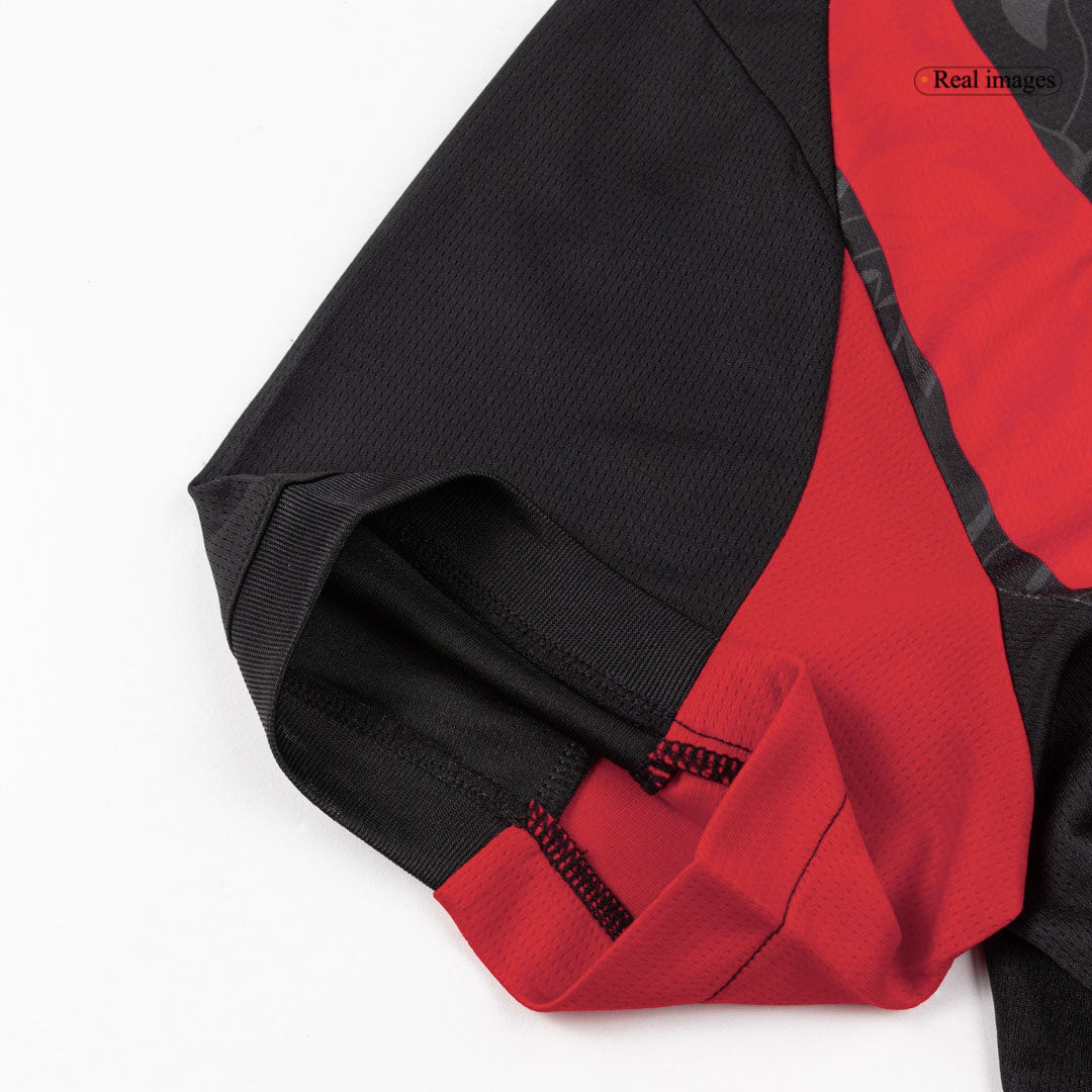 AC Milan Mens Home Soccer Kit 2025/26 Red&Black [PREMIUM]