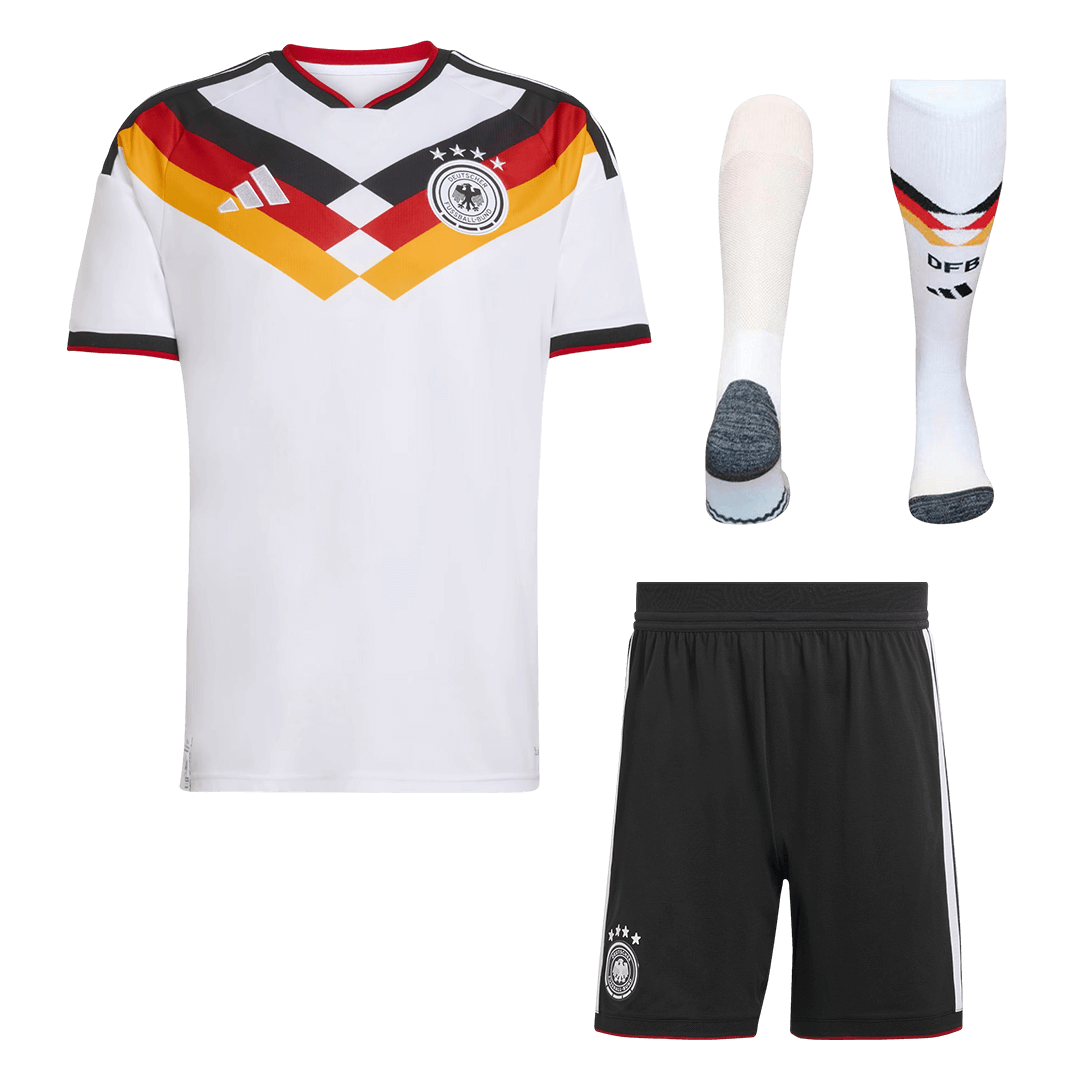 Germany Mens Home Soccer Full Set World Cup 2026 White