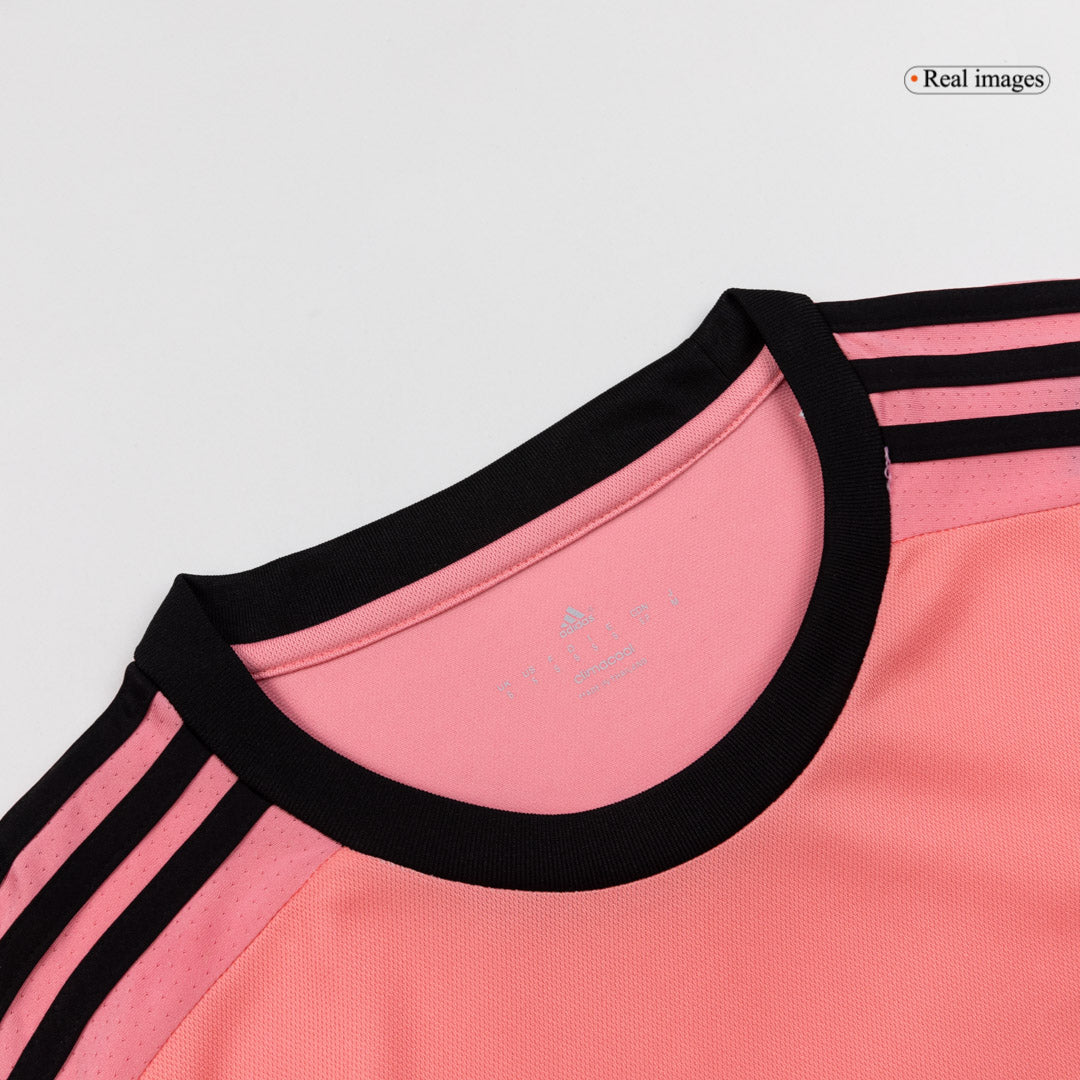 Retro Juventus Mens Away Soccer Jersey 2015/16 Pink