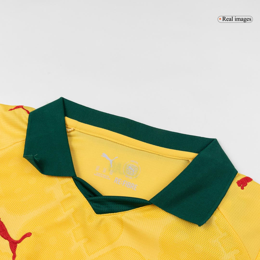 AC Milan Kids Third Away Soccer Kit 2025/26 Yellow