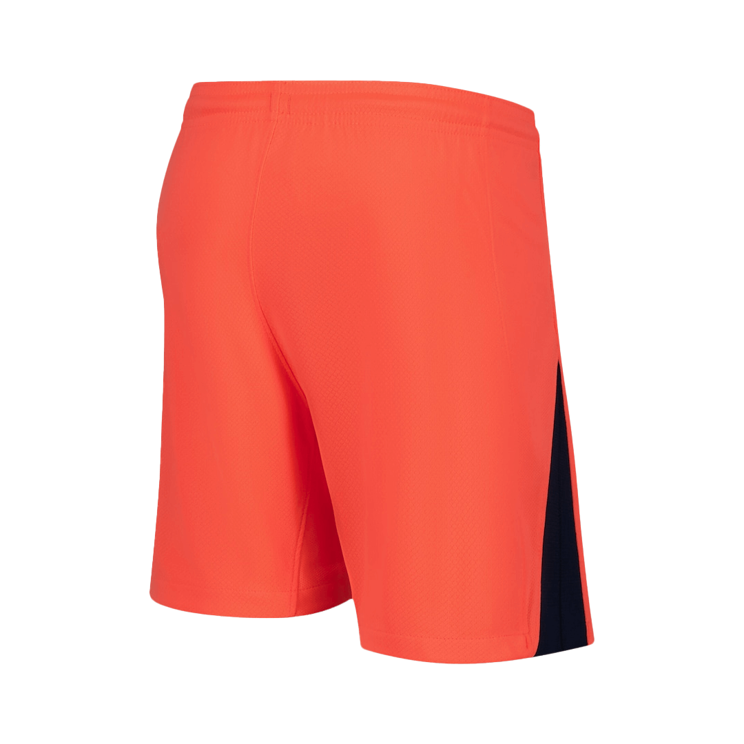 Barcelona Mens Third Away Soccer Full Set 2025/26 Orange