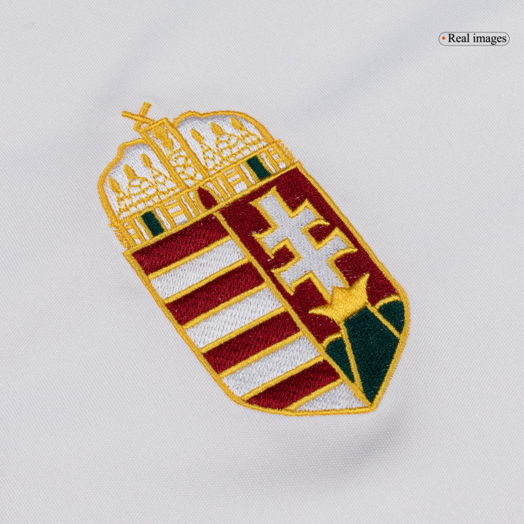 Hungría Mens Away Soccer Jersey World Cup 2026 White