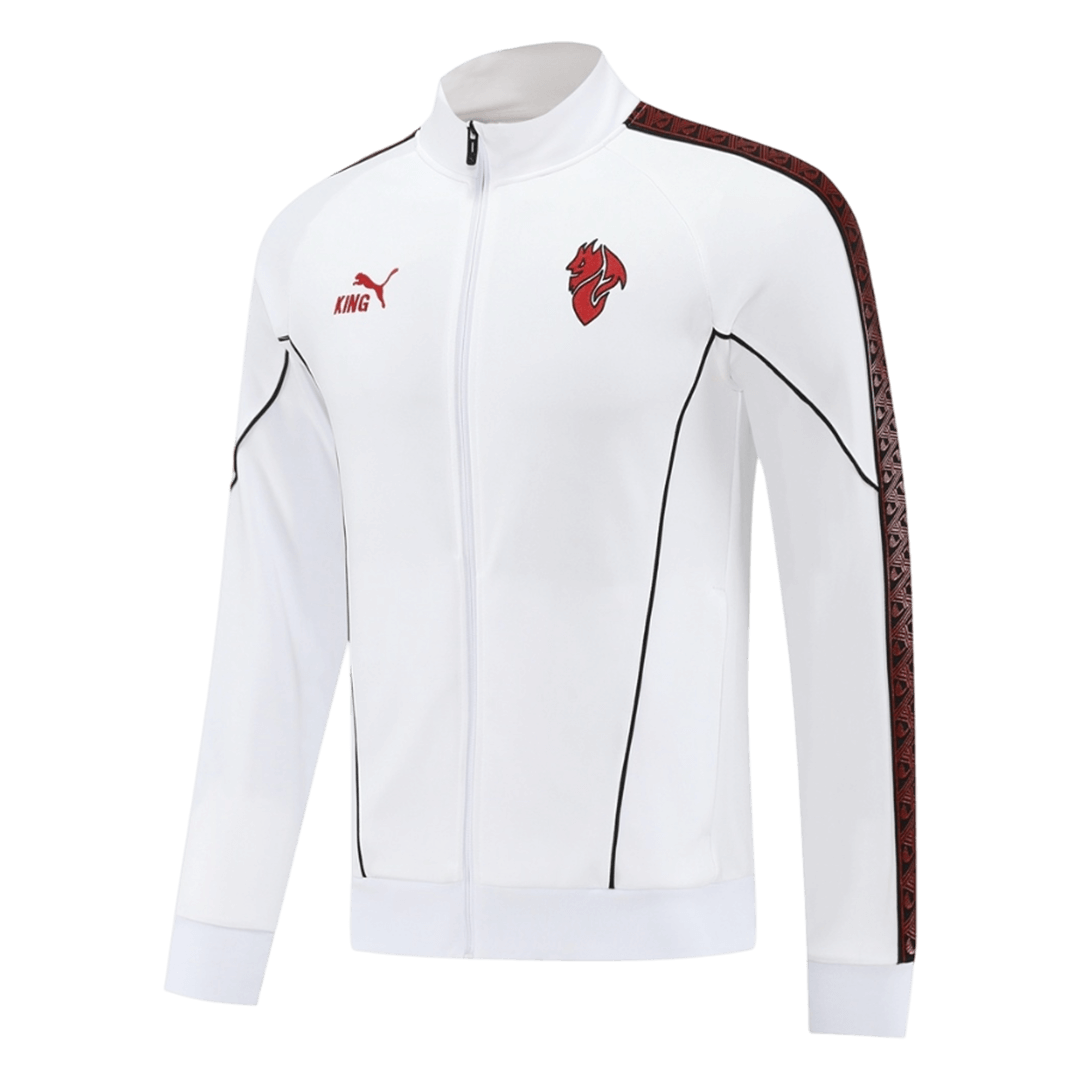 AC Milan Mens Training Tracksuit Kit 2025/26 White
