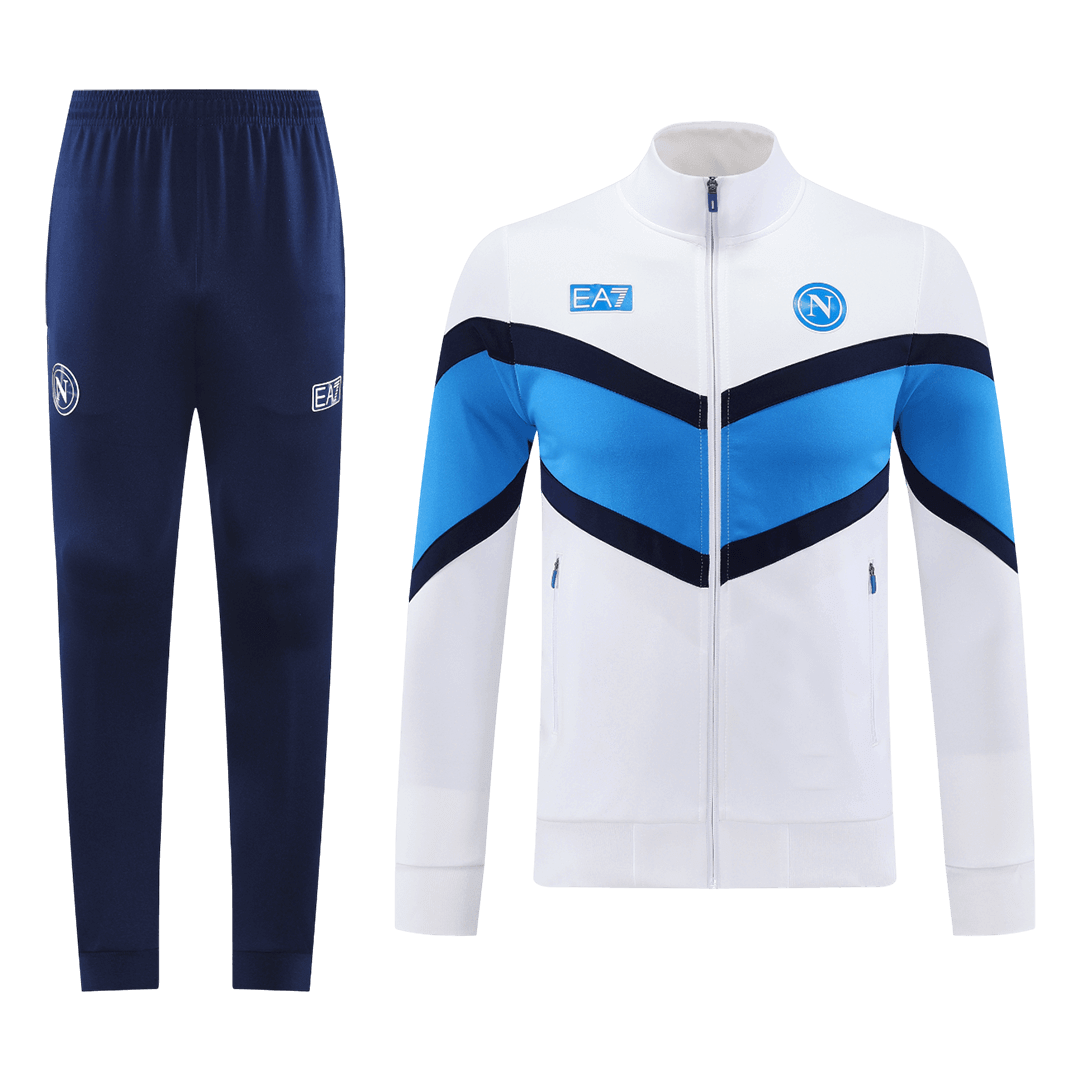 Napoli Mens Training Tracksuit Kit 2025/26 White