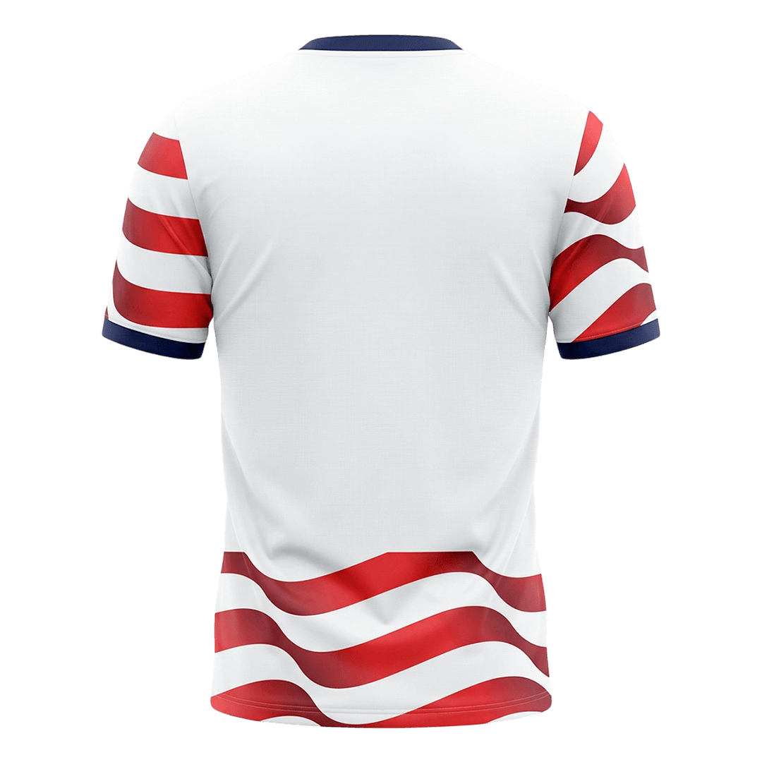 USA Mens Home Soccer Jersey World Cup 2026 Red&White [PREMIUM]