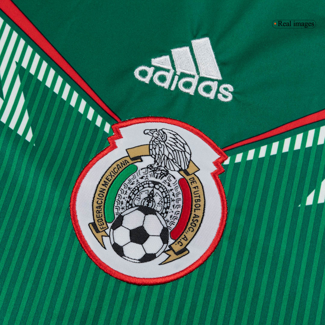 Retro Mexico Mens Home Soccer Jersey 2014 Green