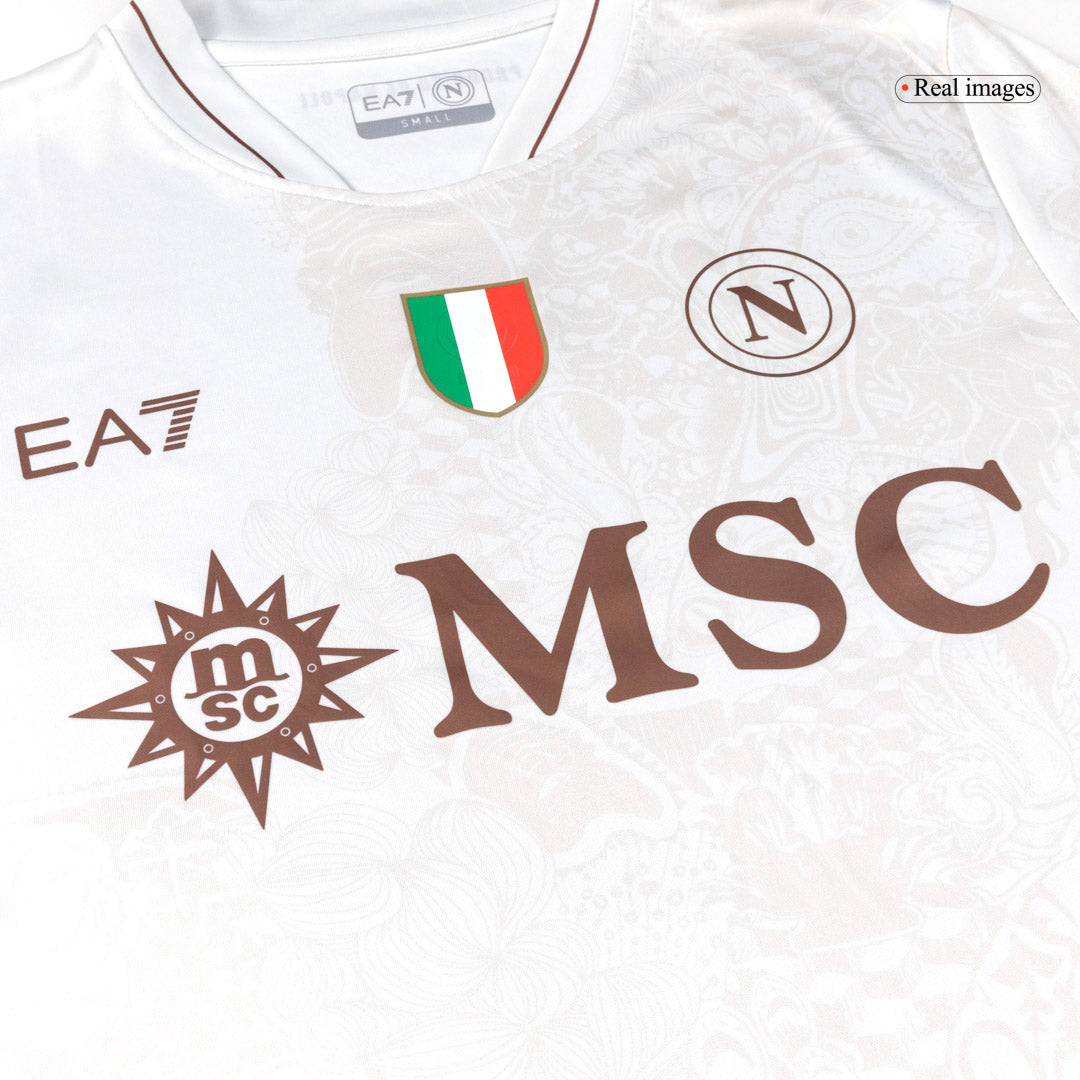 Napoli Mens Away Soccer Kit 2025/26